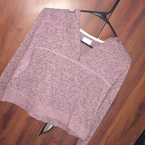Cropped sweater from Pac Sun